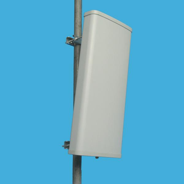 Quality CDMA/ GSM/ PCS/ 3G/ WLAN/ Wi-Fi 806- 2500 MHz 10/12dB Directional Base Station Repeater Sector Panel DAS Antenna for sale