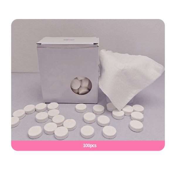 Boxed Portable Compressed Towel 23*23cm Disposable Absorbent Towel