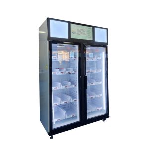 Farm Produce Smart Fridge Vending Machine For Vegetable Fruit
