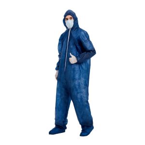 Cheap PE Disposable White Overalls , Full Body Disposable Coveralls OZONE wholesale