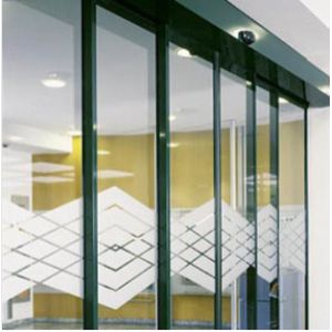 Diaphanous Gass aluminum profile exterior Telescopic Sliding Door OEM Service
