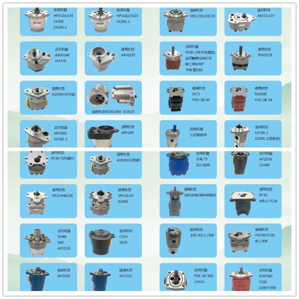 OEM PC75R-2 Komatsu Hydraulic Pump 705-22-29070 708-1w-00310