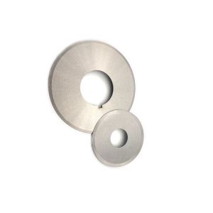 Cheap Round HSS Tape Slitting Blades 30 Degrees Carbide Slitter Knives wholesale