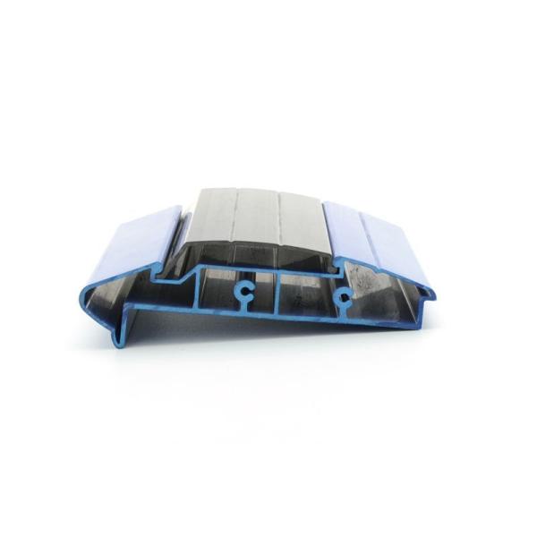 Hotel U Strip PVC Horse Fence ABS White Extruded Plastic Profiles Customized