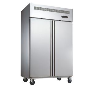 560W SS304 Commercial Catering Equipment Auto Defrost Vertical Deep kitchen