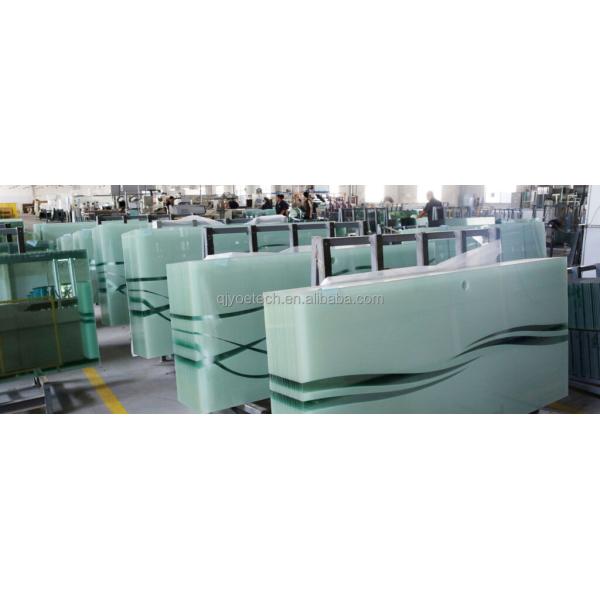 EN12150/CE/SGCC/Australian Certificate Fixed Radius Tempered Glass Shower Doors