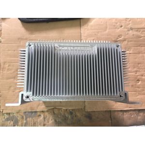 Cheap Aluminium Extrusion Power Box Heatsink Sandblast Anodized Outer Box wholesale