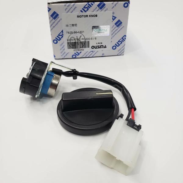 OUSIMA Throttle Knob 7825-30-1301 Throttle Motor 7825301301 For Excavator KOMATSU PC200-5 PC200-6