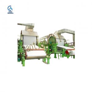 Cheap Tissue paper machine,1 T/D small tissue paper manufacturing machine, and small waste paper recycling machinery wholesale