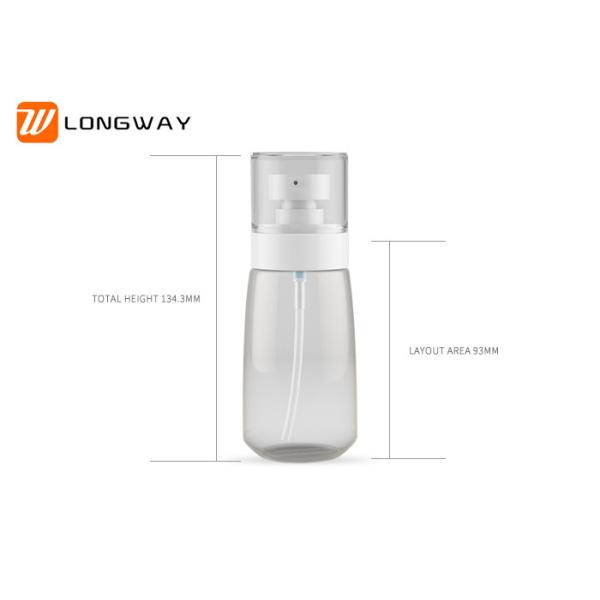 Recycled Empty Plastic Spray Bottles , PETG Plastic Bottles 30ml 60ml 80ml 100ml