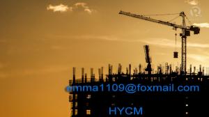 Cheap HYCM Top Slewing Types of Tower Cranes Specification TC5612 6T Load 56m Jib Length wholesale