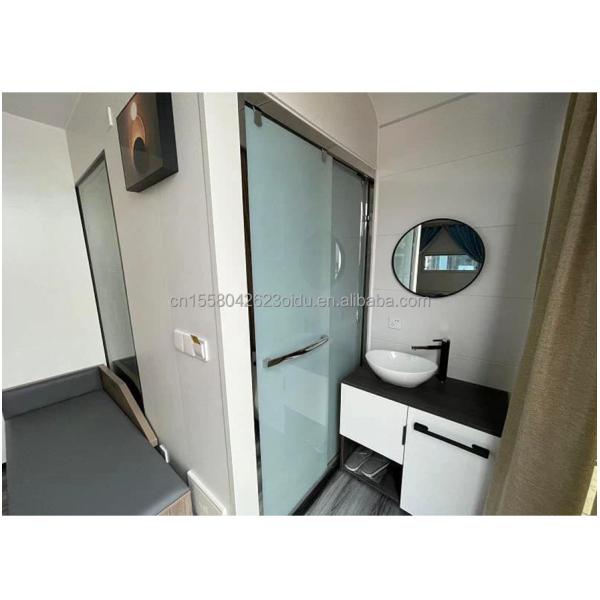 Customized Color Modern Container Mini Vacation Capsule Room One Bedroom Steel Structure Hotel Designed with Modern Style