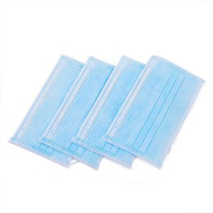 Medical 3 Ply Leak Proof Disposable Non Woven Face Mask