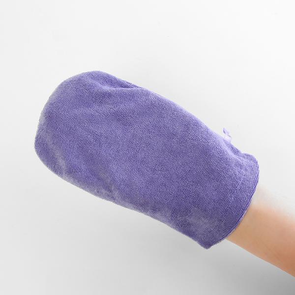 Microfiber Makeup Removal Mitt Facial Cleaning Makeup Remover towel Mitt