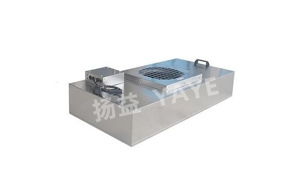 1000m3/H Rated Air Volume FFU Fan Filter Unit With Silver Finish And YAYE