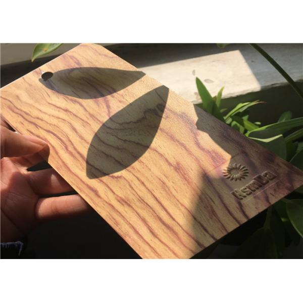 Spray Wood Grain Powder Coating , Aluminium Powder Coating Paint For Windows