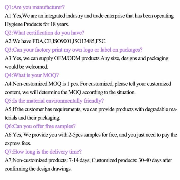 Ultra Thin Style Disposable Sanitary Napkin for Women Second Grade Lady Napkin