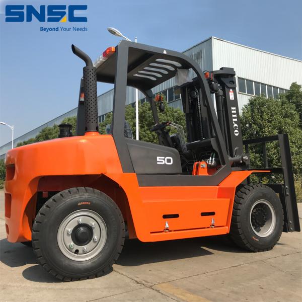 SNSC 5 Ton Diesel Forklift 1T - 5T Load Mitsubishi Diesel Fork Truck