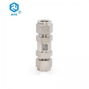 Cheap High Pressure Air Compressor Check Valve Stainless Steel One Way Fuel Check Valve 6mm OD wholesale