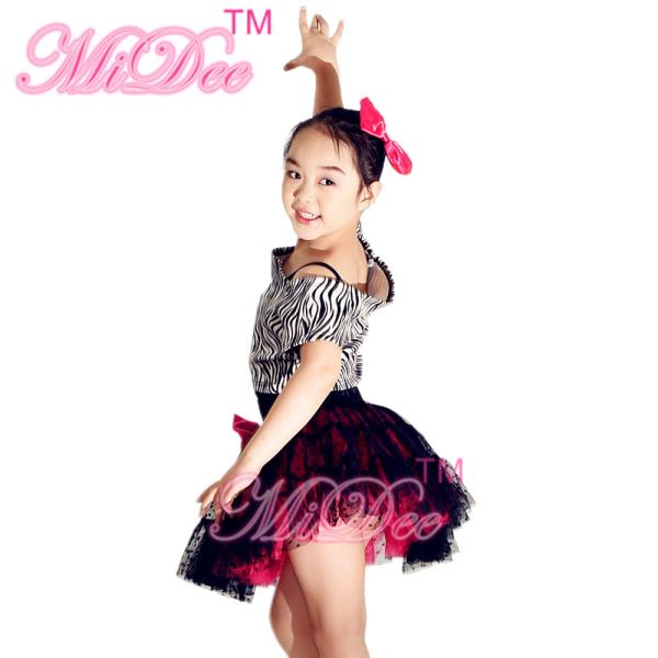 Animal Prints Zebra Tank Top Polka Dot Cerise Tulle Skirt Outfit Black Leotard Basement includes