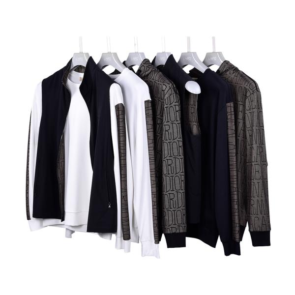 Sport Woven Men'S Hoodies Sweatshirts Black Embroidered 380 Grams 400 Grams