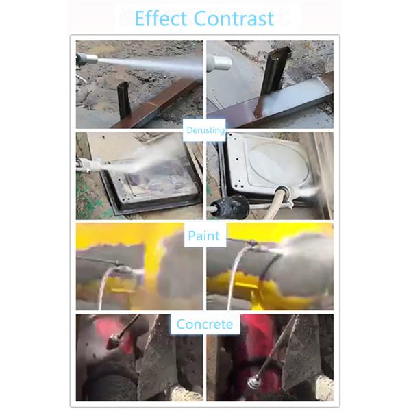 Heat Exchanger High Pressure Water Jet Washing Machine Pressure 350BAR