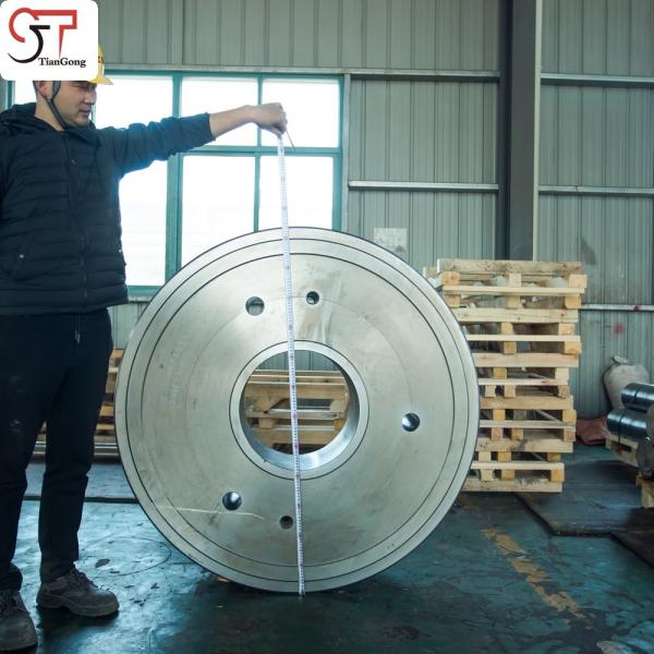 20CrMnTi Forged Gear Wear Resistant For Railway Heavy Metal Forge Traction Gearbox Units