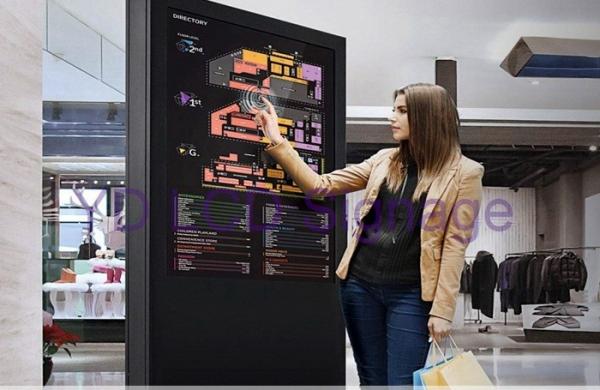 Quality 42'' 43' LCD Interactive Kiosk Display For Shopping Mall for sale