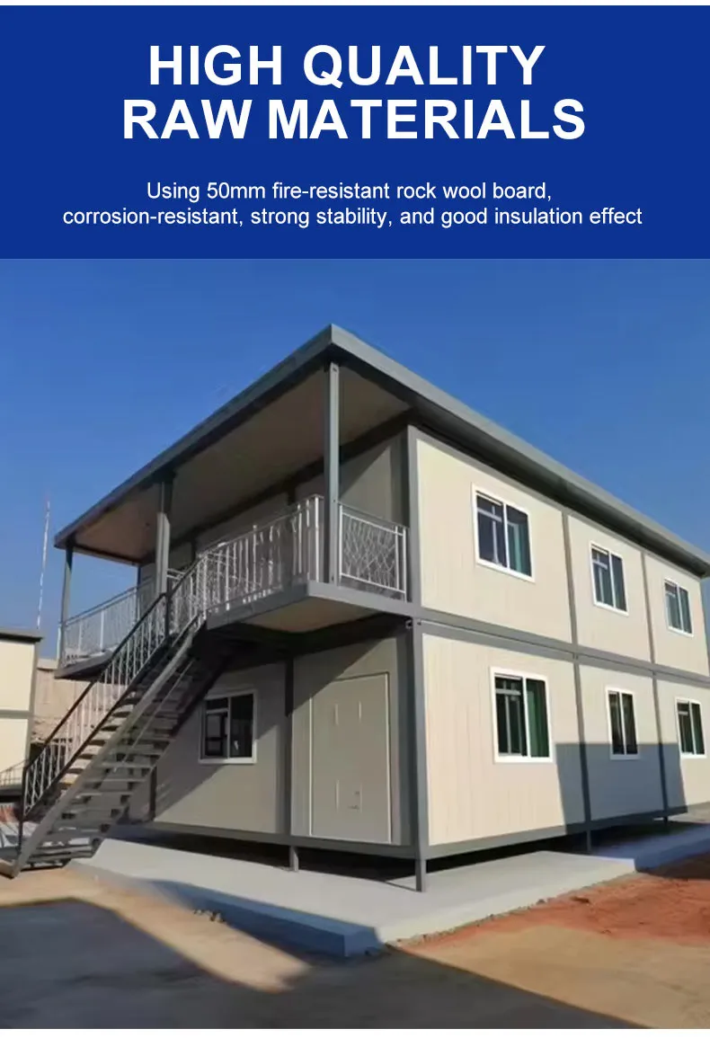 Modern Office Design Flat Pack Container House for Versatile Workspaces
