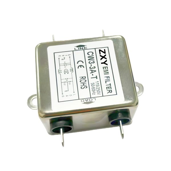 CW3-3A-T Plug-In-Single Phase AC CW3-6A/10A/20A-T Power Filters EMI Power Supply