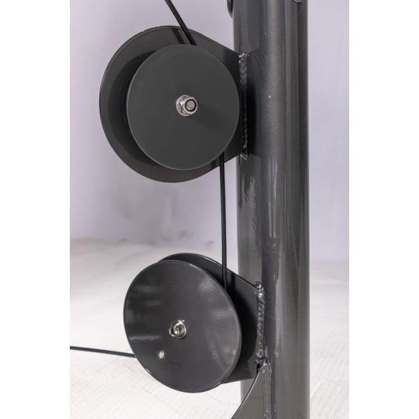 Seated Row Indoor Commercial Pin Loaded Equipment With Self Adjusting Handles