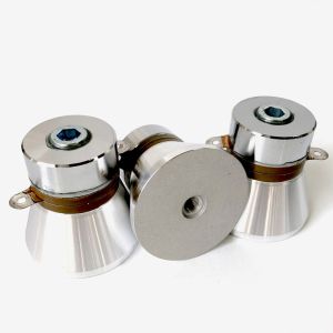 Cheap 120W Immersion Ultrasonic Transducer , Piezoelectric Transducer Ultrasound 28khz Frequency wholesale