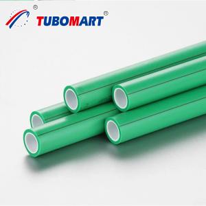 Cheap Radiant Floor Heating PN25 PPR Pipe 1.25mpa - 1.6mpa Polypropylene Plastic Pipe wholesale