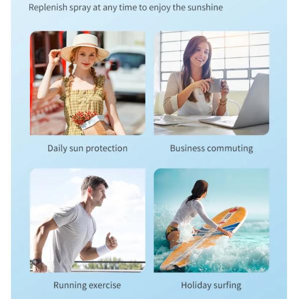 UV Resist Tinted Sunscreen Spray Mist Spf 50 Cruelty Free Custom Logo