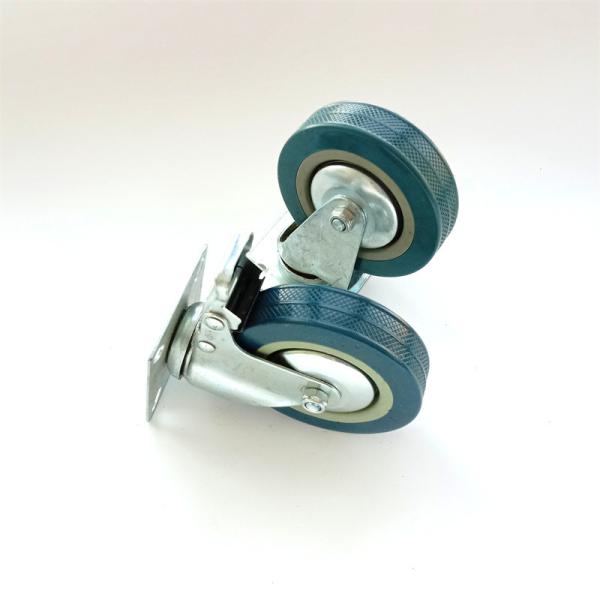 Plastic Light Duty Caster Wheels PP Swivel 50mm Castors For Hand Cart