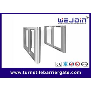 China RFID SS304 Entrance Swing Barrier Gate 500mm Arm Auto closing on sale