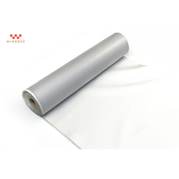 Fire Resistant PU Coated Fiberglass Cloth 460gsm Fiberglass Polyurethane Coated