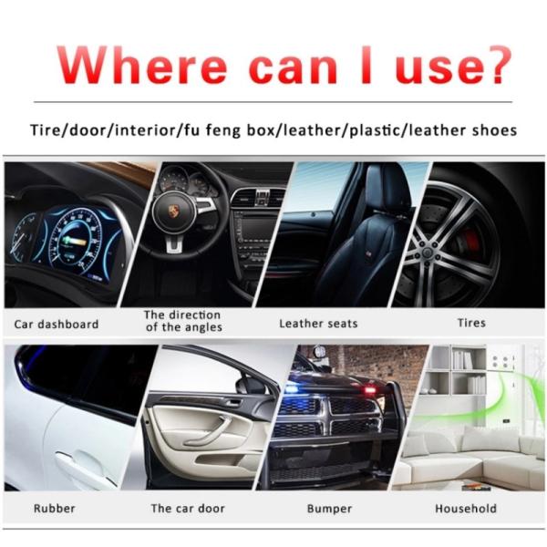 Multi Functional Leather Wax Spray Dashboard Spray Polish For Car Effective Cleaning