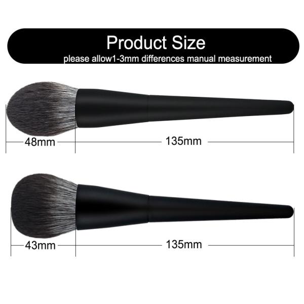 10pcs Premium Cosmetic Makeup Brush Set Cruelty Free Microcrystalline Hair Rubber Oil Processing
