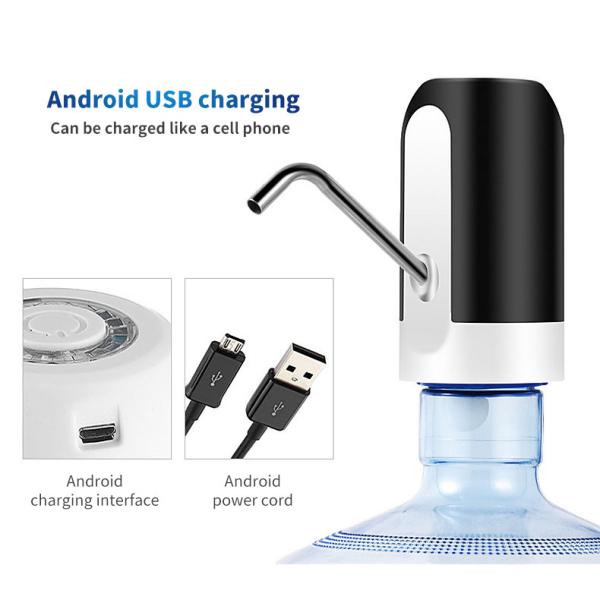 USB Charging Electric Water Dispenser Pump For Gallon Bottle Drinking Water