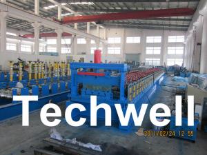 China Steel Structure Floor Deck Roll Forming Machine for Roof Deck, Steel Tile TW-FD1250 on sale