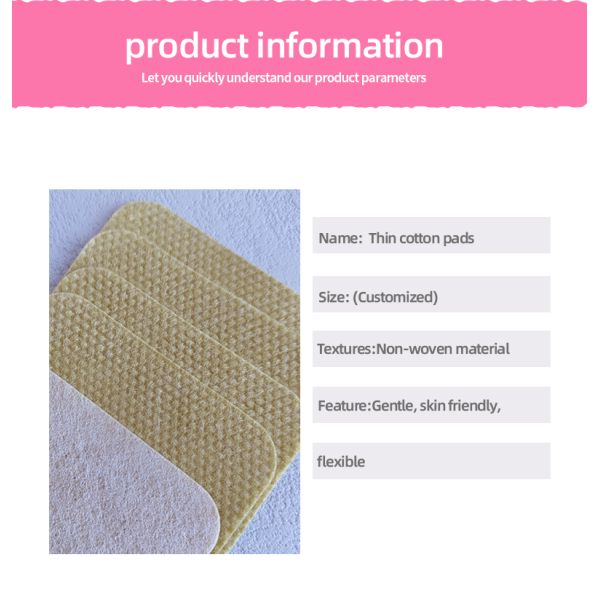High Quantity Disposable Wet Compress Cotton Pads Bagged Cleansing Face Cotton Pad