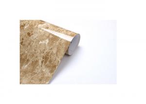 Cheap Beige Marble High Gloss PVC Lamination Film For Plastic Window Sills wholesale