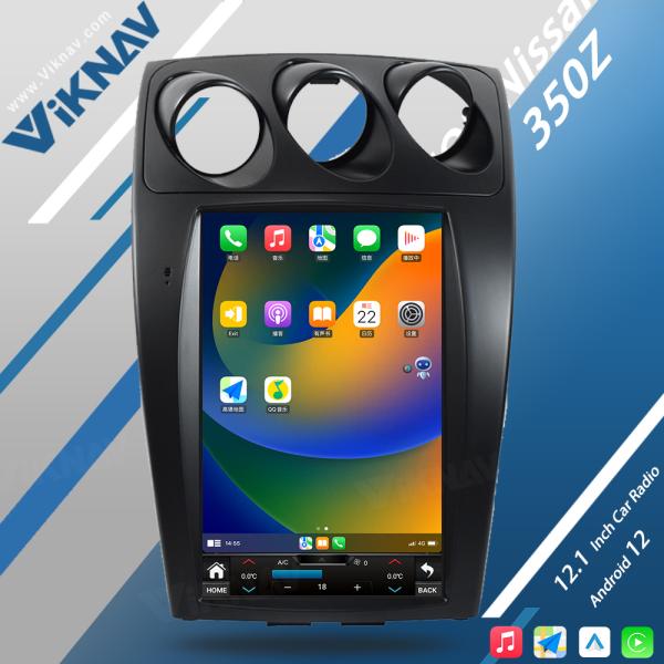 Aftermarket Car Aftermarket Auto Radios System For Nissan 350Z Z33 2002-2007 Stereo