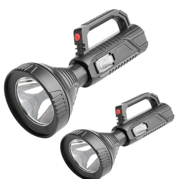 Glare Flashlight Solar Emergency Lights Outdoor Spotlight Rechargeable Battery