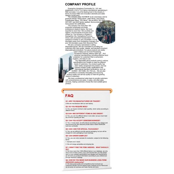 Pink Dental Exam Gloves Food Processing Nitrile Safety Gloves