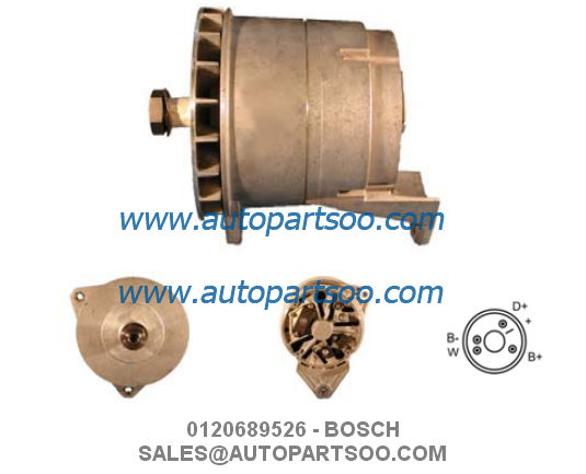 0124415030 0124415032 - BOSCH Alternator 12V 105A Alternadores