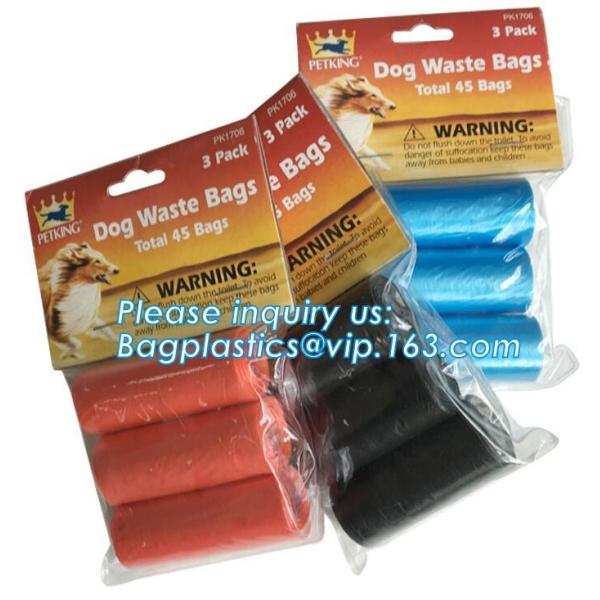 Nappy Baby Disposable Diaper Sacks, Degradable scented disposable baby diaper sack, green tie handle baby diaper sack