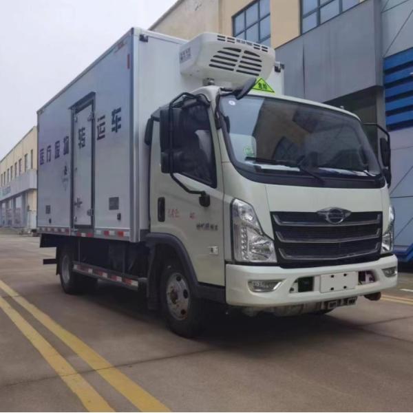 Foton 5tons Medical Refuse Transfer Vehicle Euro III 95km/H Clinical Waste Transfer Vehicle