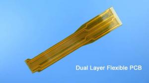 Cheap Flexible Printed Circuit (FPC) Built on Polyimide with Immersion Gold and Stiffener for Connection Strip #FPC Manufactur wholesale